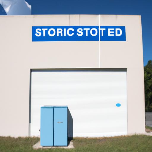 A climate-controlled storage unit in Sarasota, offering safe storage for temperature-sensitive belongings.